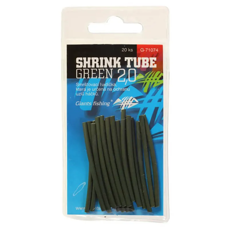 Nově přidáno - Smršťovací hadička GIANTS FISHING Shrink Tube Green