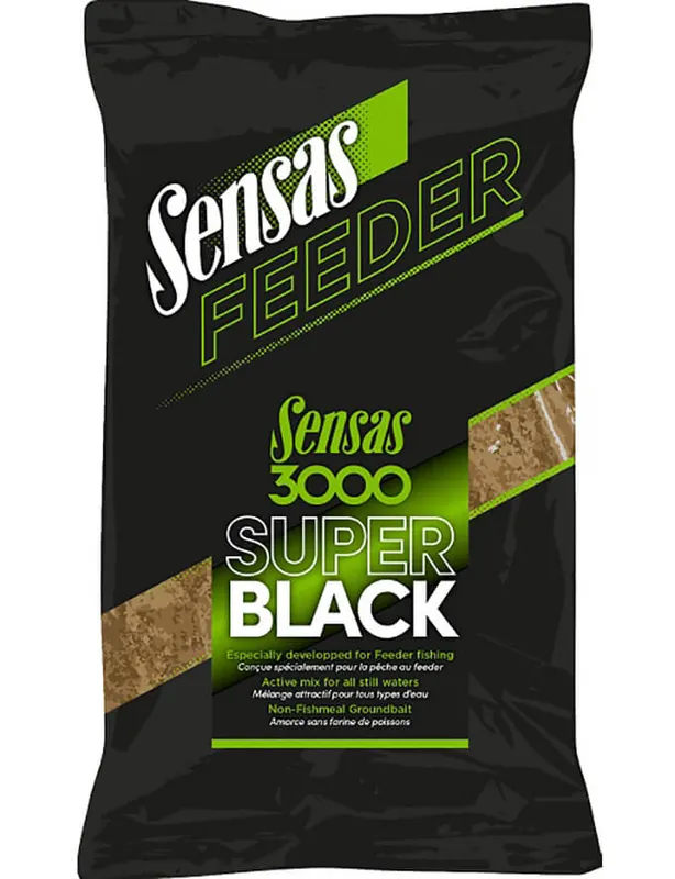 Krmení SENSAS 3000 Feeder Super Black - Výprodej