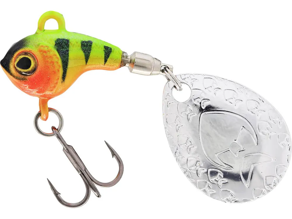 Nástraha WESTIN Dropbite Tungsten Spin Tail Jig, Chartreuse Perch - Mezi nejprodávanějšími