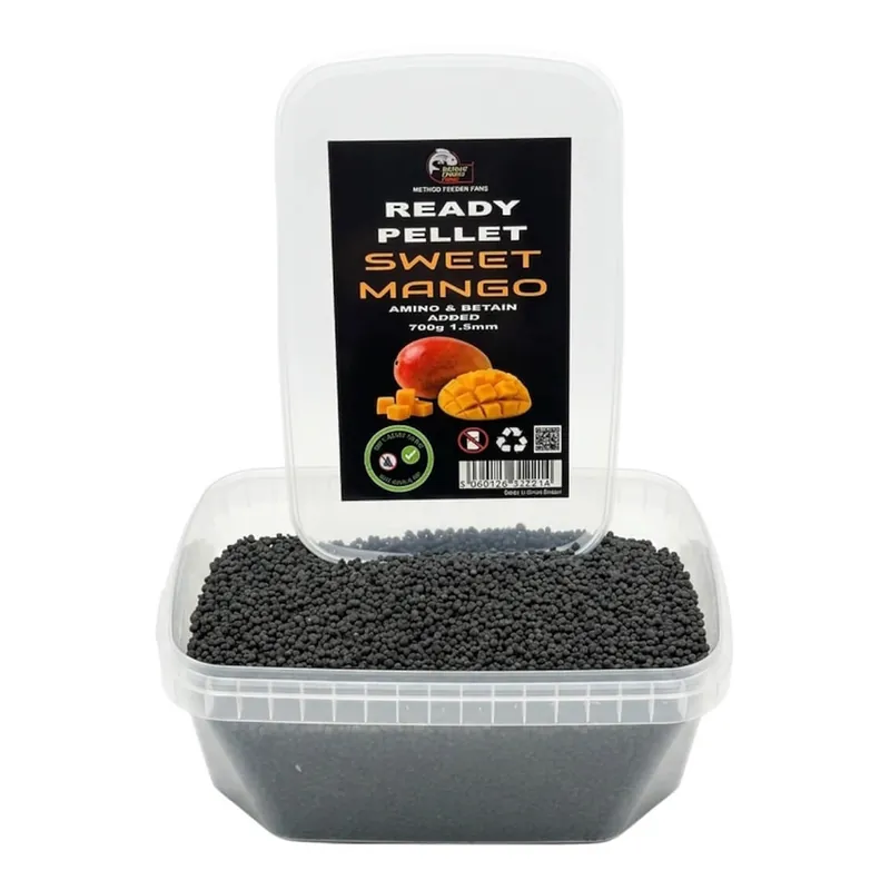 Nejprodávanější - Pelety Method Feeder Fans Ready Method Pellet, 700 g, Sweet Mango