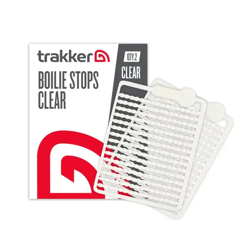 Trakker Zarážky Boilie Stops Clear 240ks - Snížená cena