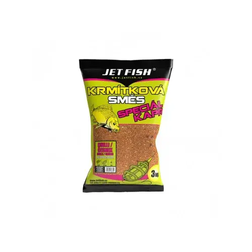 Špičková kvalita - Jet Fish Krmítková směs - Chilli/česnek 3kg
