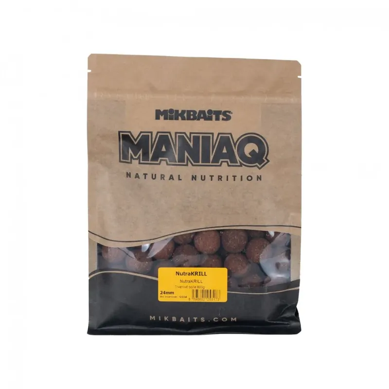 Mikbaits ManiaQ Boilie - NutraKrill 800g - Lze objednat