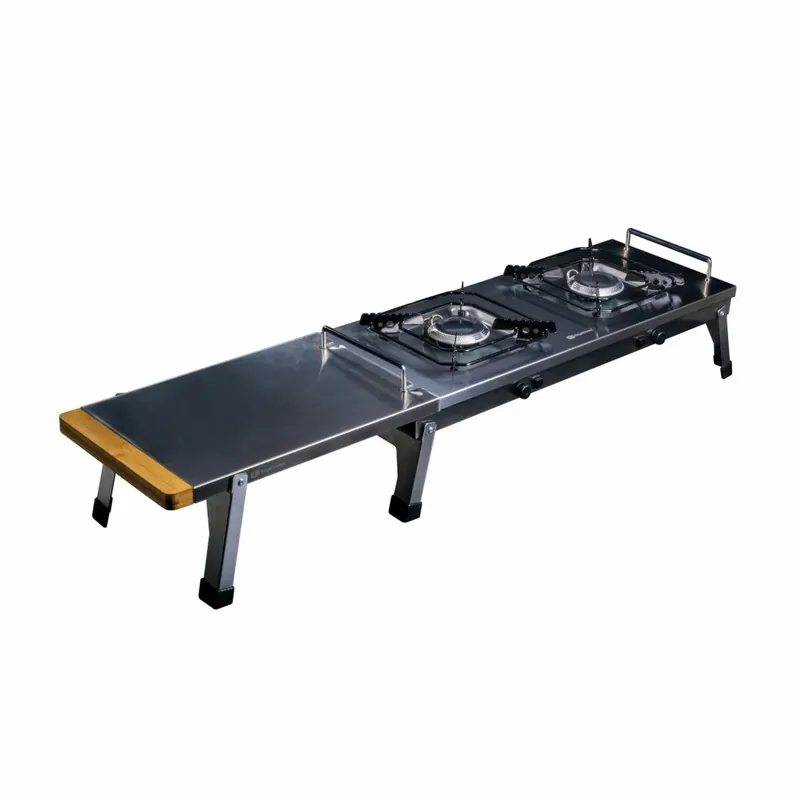 Poslední šance - RidgeMonkey Vařič Grilla CookStation Double Hob