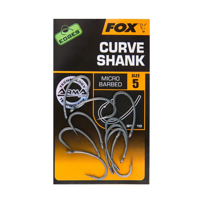 Omezené množství | Fox Háčky Edges Curve Shank Barbless vel. 8B, 10ks