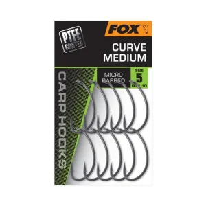 Čerstvá novinka | Fox Háčky Curve Medium 10ks