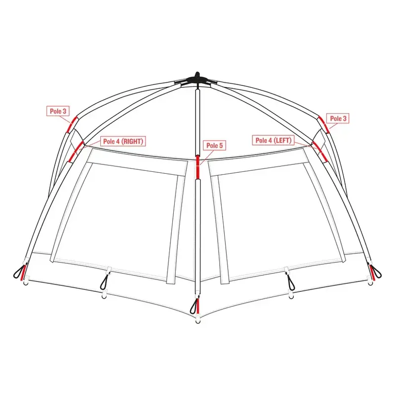 Trakker Náhradní tyč Tempest RS Brolly Pole 5 | Kupte nyní