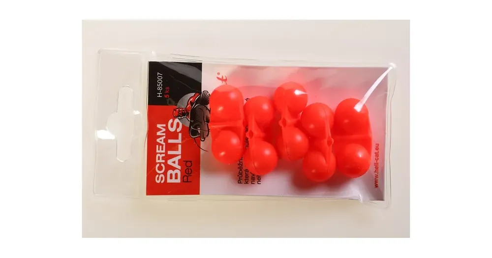 Hell-Cat Chrastítko Scream Balls Red,5ks - Top cena