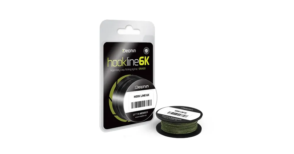 Extra sleva | Delphin HOOKLINE 6K grass 35lbs 20m