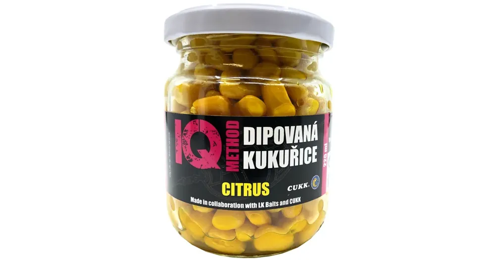 LK Baits IQ Method Dipovaná kukuřice | Sleva