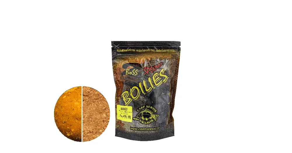 Carpservis Boilies Boss2 - Mango | Mezi nejprodávanějšími