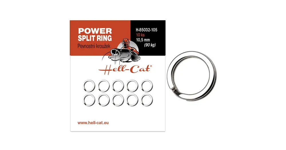 Končí brzy - Hell-Cat Pevnostní kroužek Power Split Ring 10ks