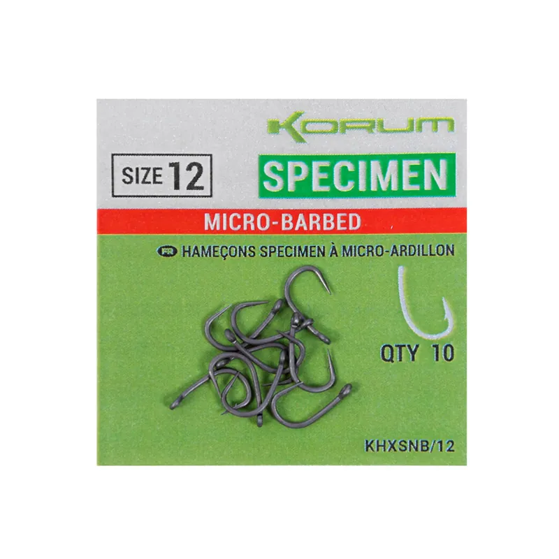 Sleva navíc - Korum Háčky Xpert Specimen Hooks 10ks
