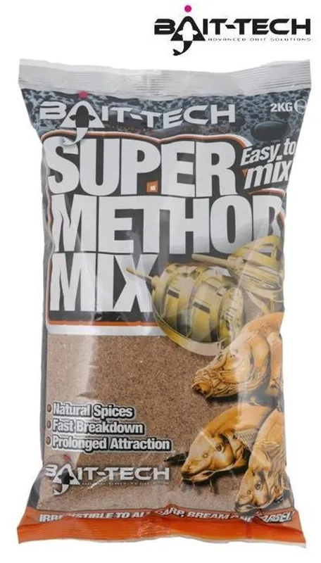 Bait-Tech krmítková směs Super Method Mix 2kg - Velmi populární