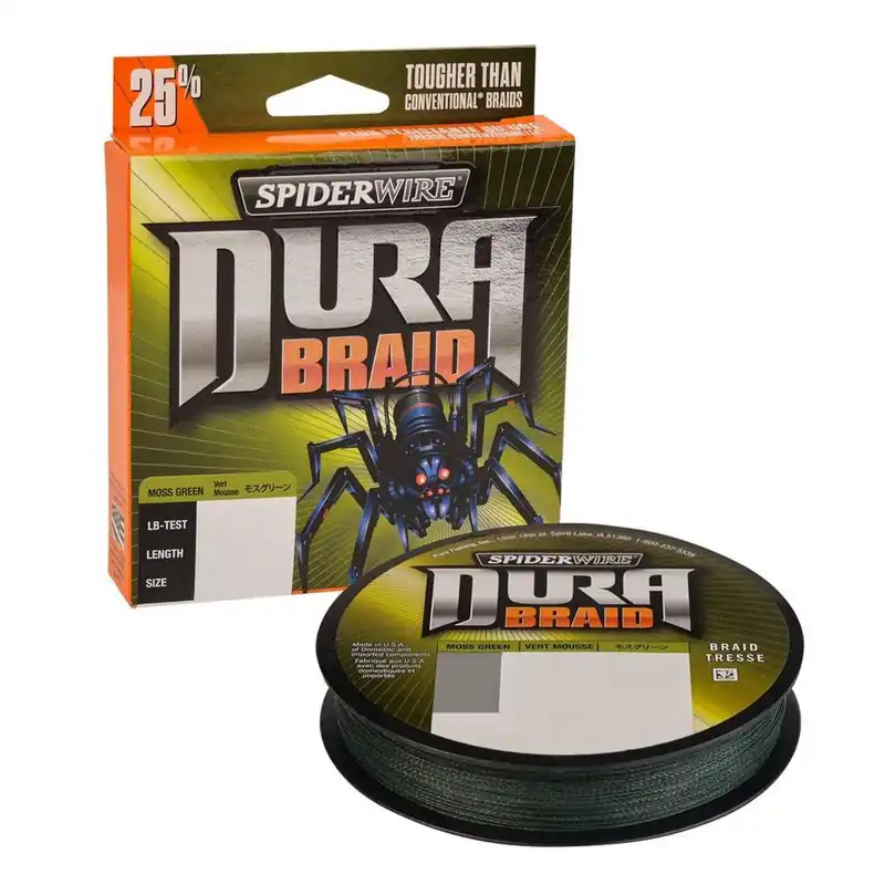 Spiderwire Šňůra Dura Braid Moss Green 135m - Skvělé hodnocení