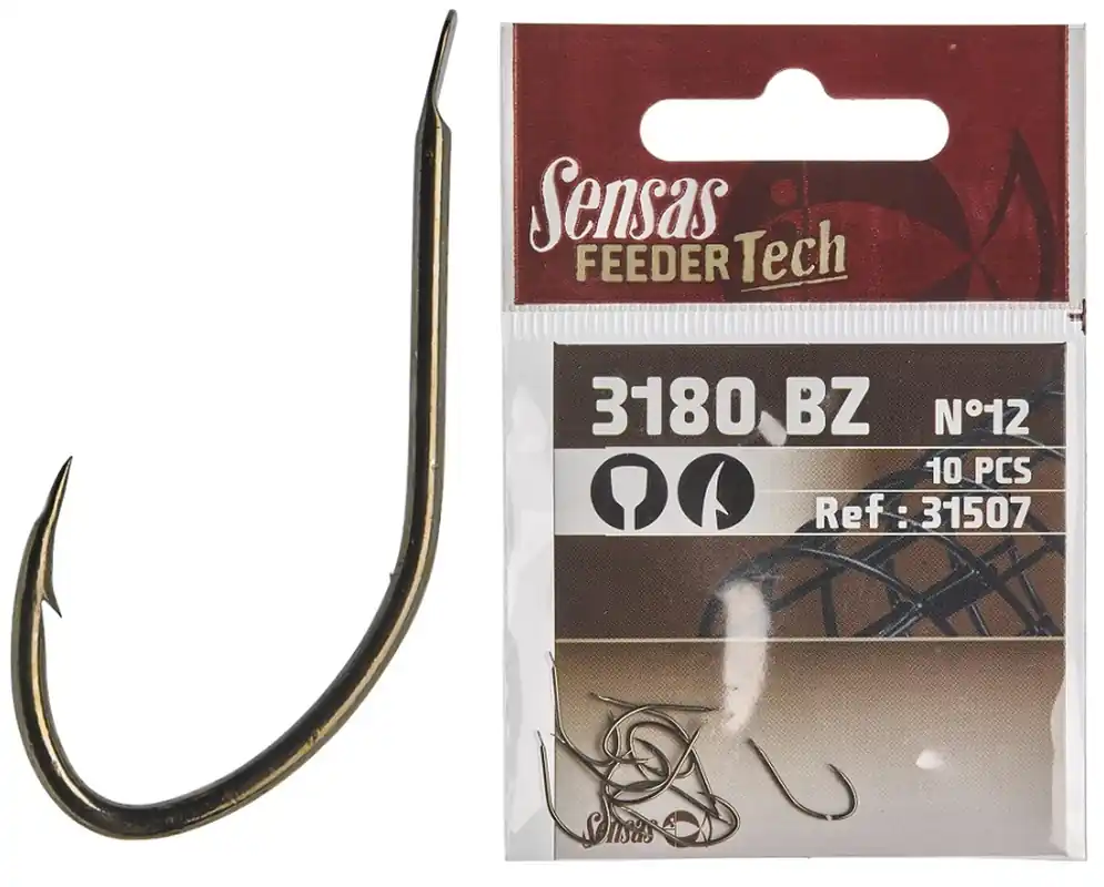 Populární - Sensas Háčky Feeder-Tech 3180 10ks