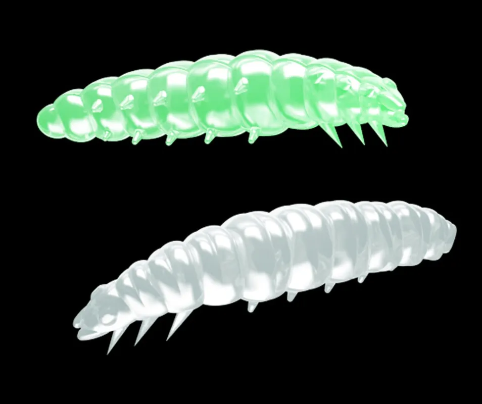 Nabídka - Libra Lures Larva Glow UV green