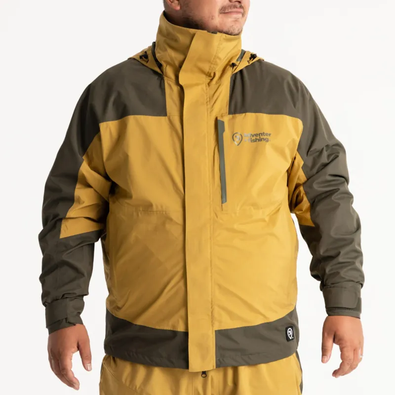 Adventer & fishing Membránová bunda Sand & Khaki - Tovární cena