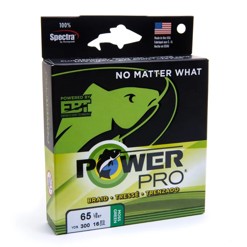 Vrácení zdarma | PowerPro Pletená Šňůra Braided Line Moss Green 135m