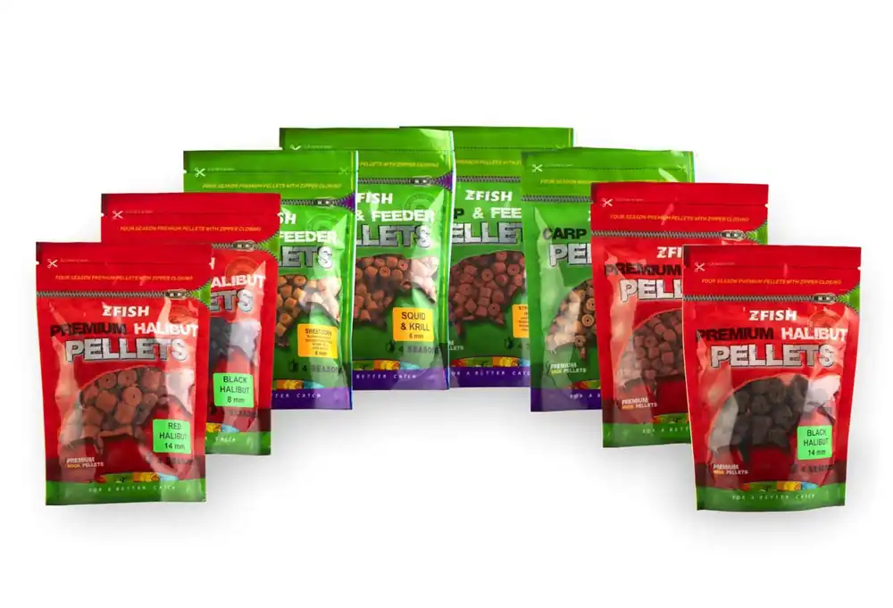 Extra sleva - Zfish Chytací Pelety Carp & Feeder 8mm 200g