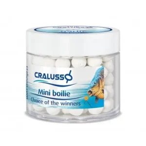 Žádaný produkt - Cralusso Plovoucí Fluo Mini boilies bílé 8mm 20g