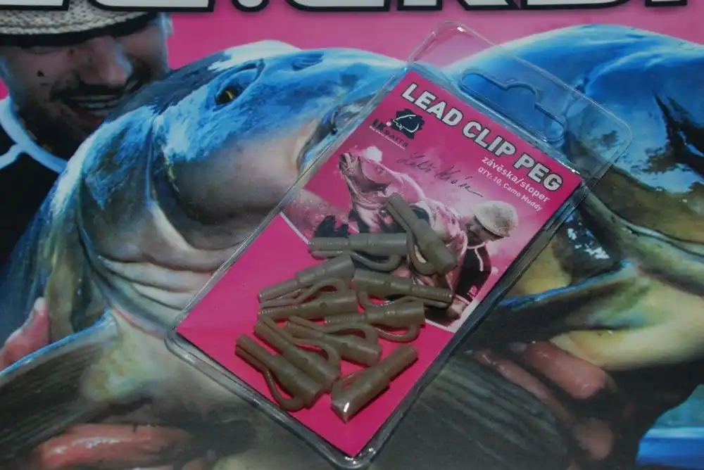 LK Baits Lead Clip Peg Camo Muddy - Velmi populární