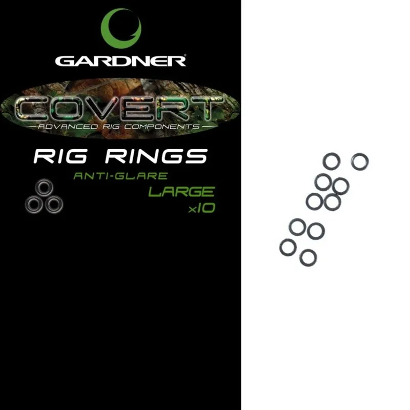 Gardner Kroužky Covert Rig Rings 10ks - Výborné hodnocení