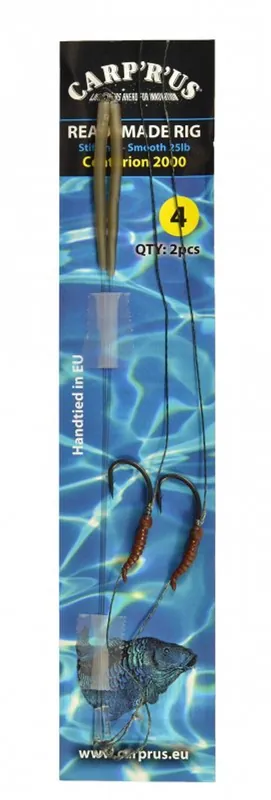 Kupte nyní - Carp ´R´ Us Návazec Ready Combi Rig Stiff Link 50 lbs - Smooth 25 lbs