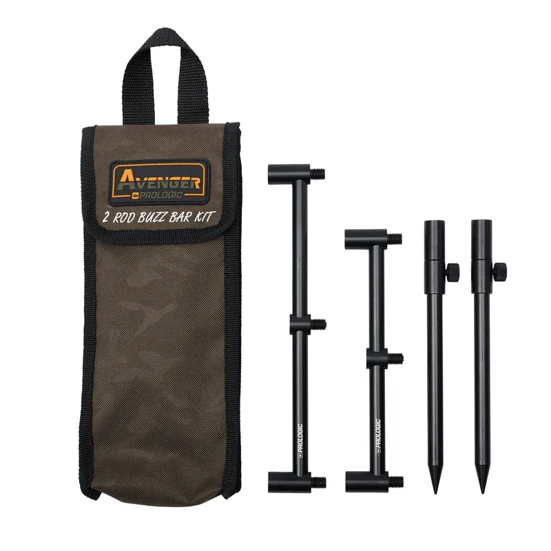 Prologic Hrazdy s vidličkama Avenger Rod Buzz Bar Kits & Carrycase 2 Rod 20-34cm | Špičková kvalita
