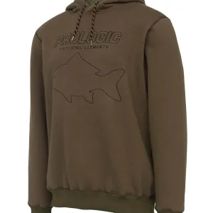 Prologic Mikina Mega Fish Hoodie Army Green - Vysoká kvalita