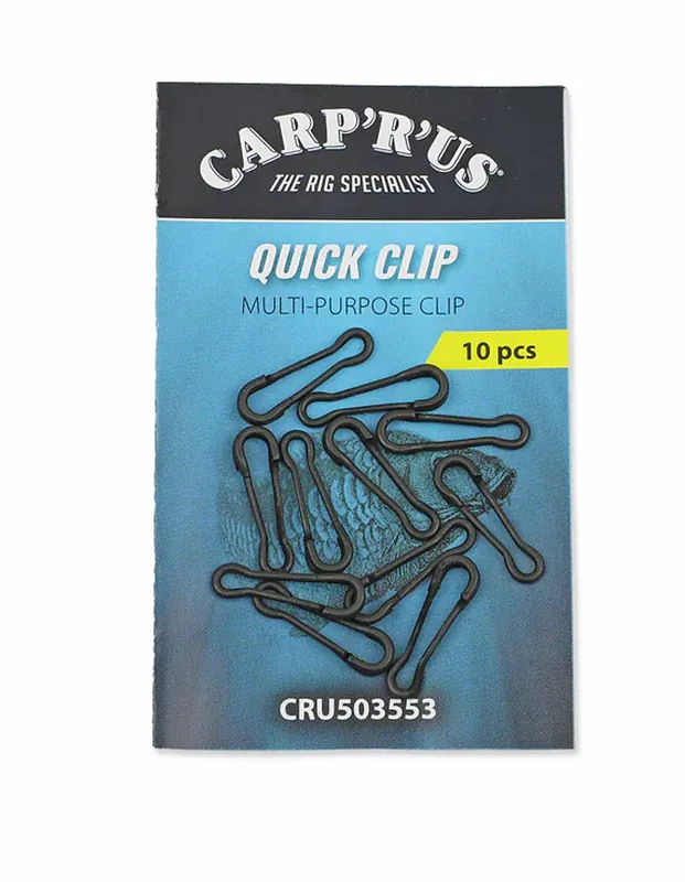 Ihned k objednání | Carp´R´Us Karabinka Quick clip 10ks