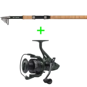 Zlevněno | DAM Prut Iconic2 Backbone Tele XH 3m 50-100g + Naviják Quick Iconic 5000FS