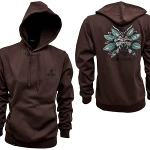 Špičková kvalita - Gunki Mikina Chief Brown Hoody