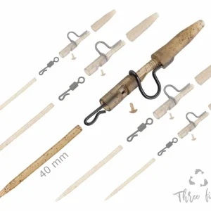 Zfish Závěsky Heavy Duty Clip Complete Pin Set 40mm | Nově v nabídce