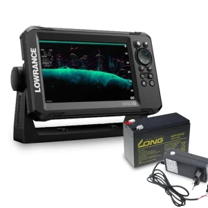 Koupit nyní - Lowrance Echolot Eagle 7 se sondou 50/200 HDI + baterie + nabíječka ZDARMA