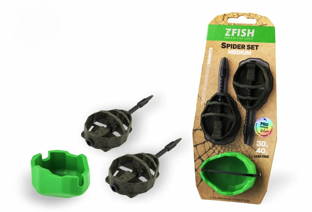Poslední kus - Zfish Sada Method Feeder Spider Set Medium + Formička