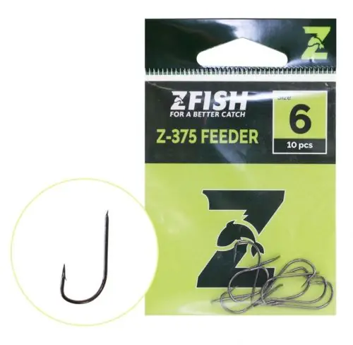 Doprodej - Zfish Háčky Feeder Hooks Z-375 - vel.8