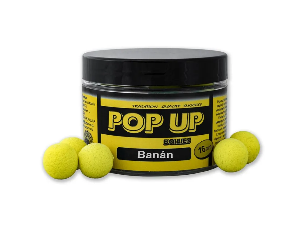 Doprodej | Pop Up - dóza/50 g/16 mm/Banán