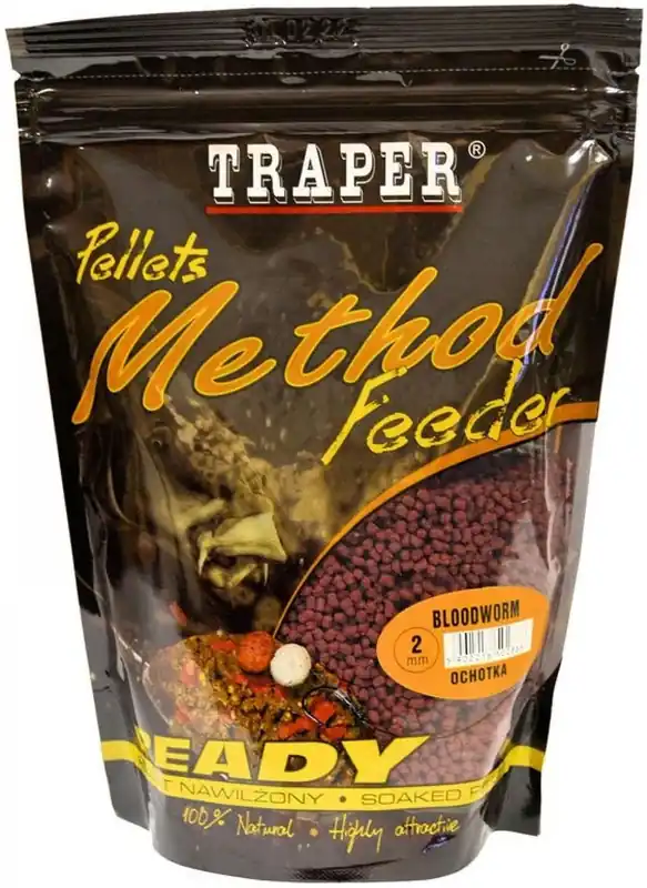 Rychle mizí | Vlhčené Pelety Traper Pellets Method Feeder Ready 2mm 500gr Česnek