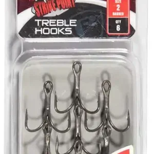 6ks - Trojháčky Rage Strike Point Treble Hooks Velikost 1 | Super cena