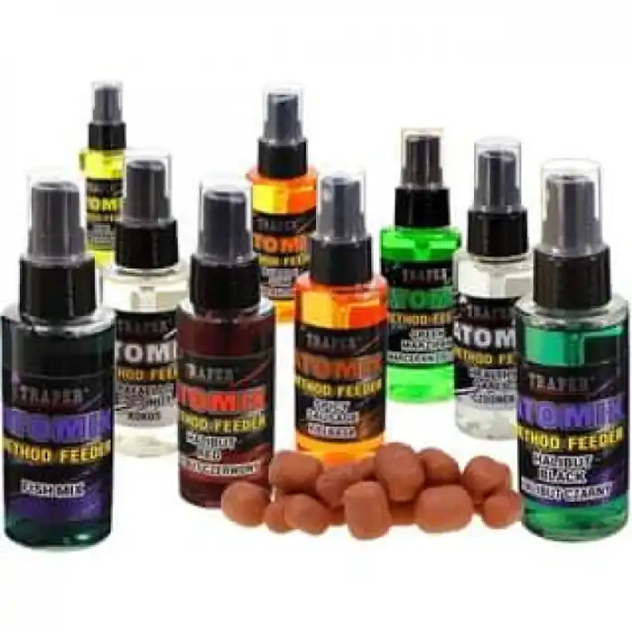 Atraktant Traper Atomix Method Feeder 50ml Halibut Černý - Mezi nejprodávanějšími