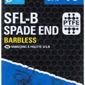 10ks - Háčky Preston Sfl-B Hooks Spade End Velikost 18 - Speciální nabídka