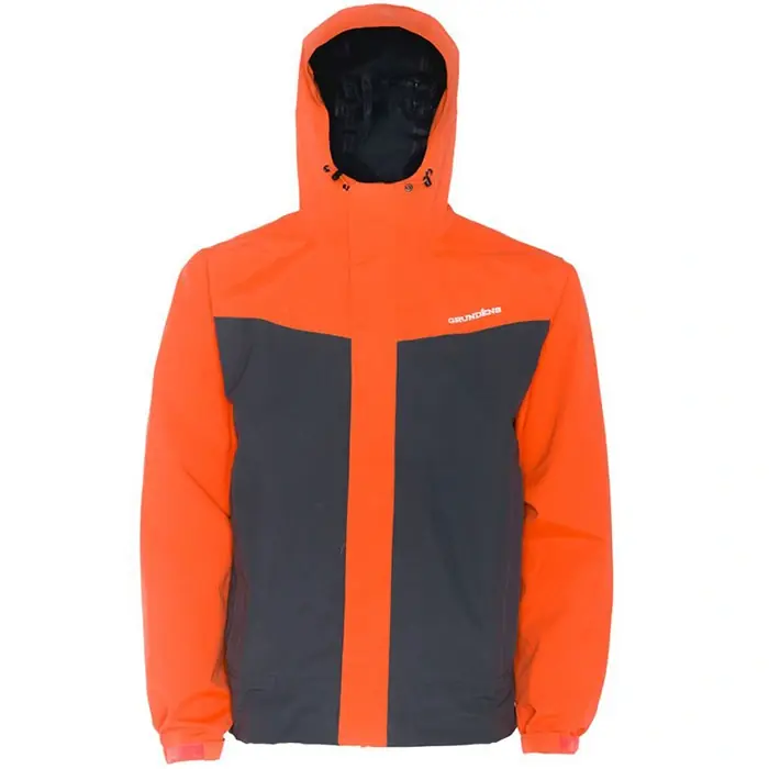 Bunda Grundéns Full Share Jacket Orange/Gray Velikost M | Mezi nejprodávanějšími