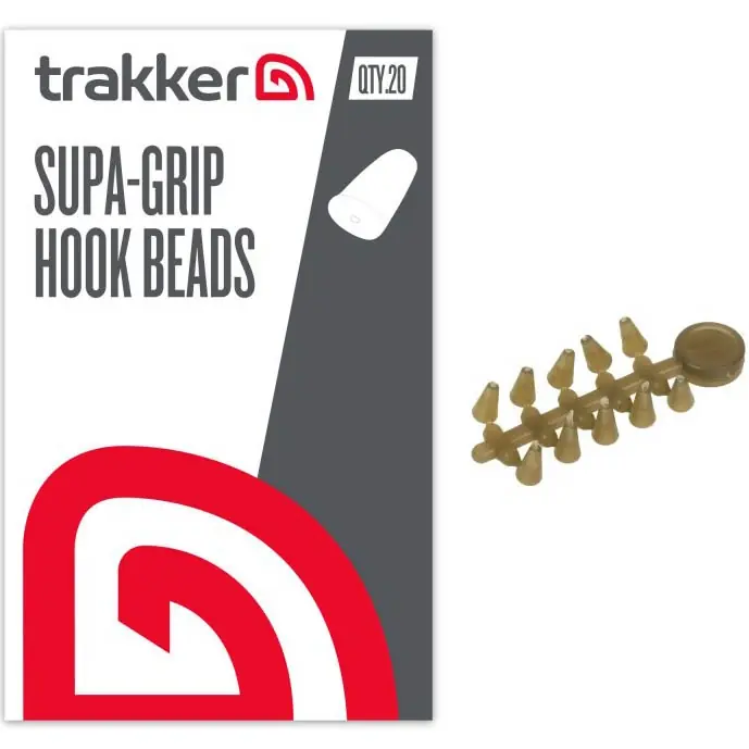 Snadné objednání - 20ks - Zarážka Trakker Stoper Supa-Grip Hook Beads