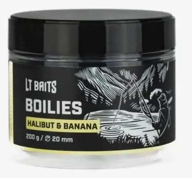 Boilies LT Baits Halibut Banana 24mm 200gr | Zlevněno