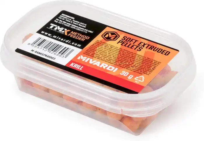 Pelety Mivardi Soft Extruded Pellets Krill - Objednat nyní