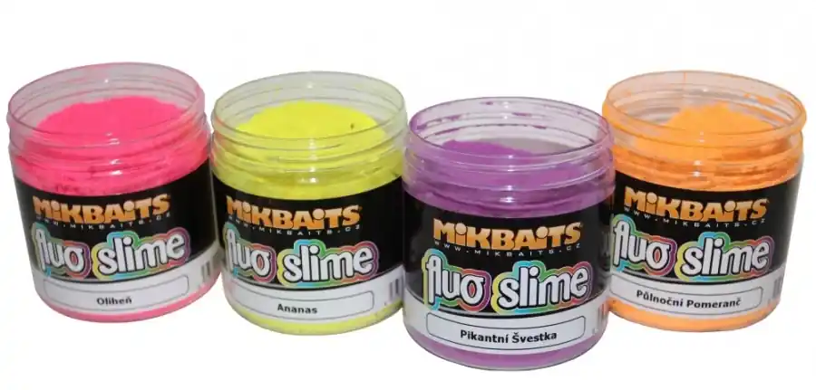 Top cena - Obalovací Dip Mikbaits Fluo Slime 100gr Oliheň