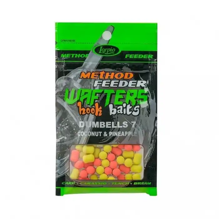Dumbells Lorpio Hook Baits Wafters 7mm 15gr Shellfish Halibut - Nejprodávanější