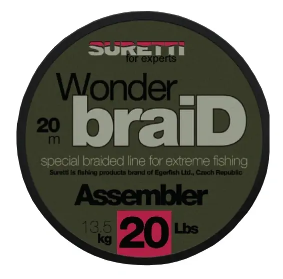 Kvalitní produkt - Šňůra Suretti Wonderbraid Solid 20m
