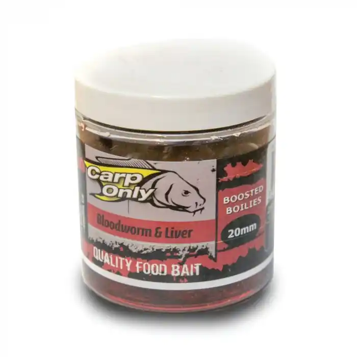 Omezené zásoby - Dipované Boilies Carp Only 20mm 250ml Halibut & Crab